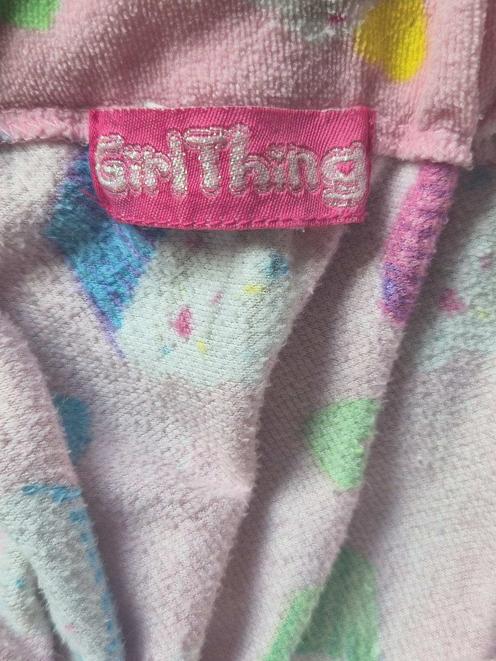 Pink Cupcake Print Ruffle Hem Nightgown - Picture 3 of 4